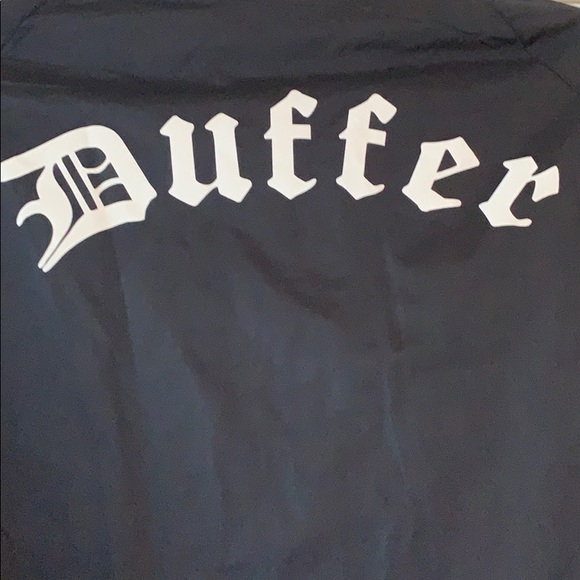 Duffer St George Navy Blue Jacket - Picture 6 of 6